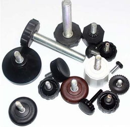 M8家具塑料调整脚高清图片展示 东莞市新爵鑫塑胶五金制品厂五金产品解析